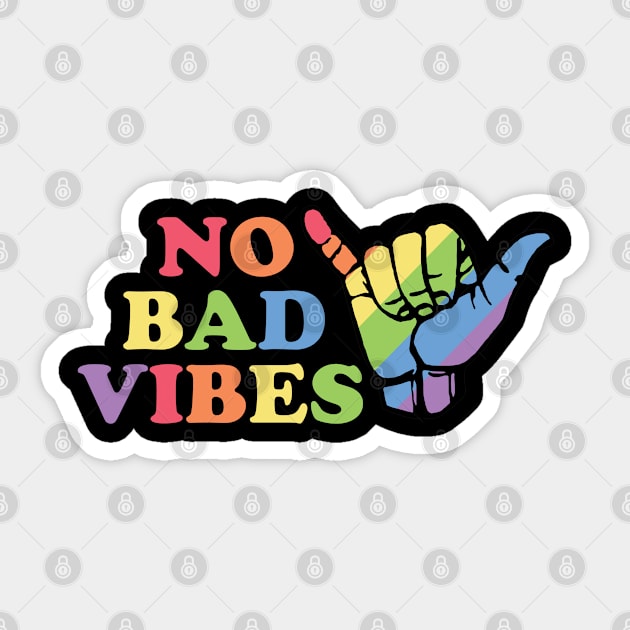 No bad vibes Sticker by empathyhomey